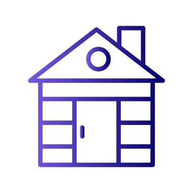 ev simgesi vektör illüstrasyonu