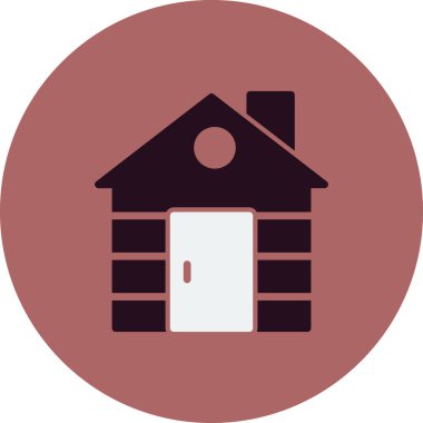 ev simgesi vektör illüstrasyonu