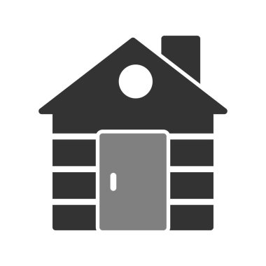 ev simgesi vektör illüstrasyonu