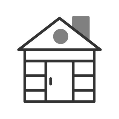 ev simgesi vektör illüstrasyonu