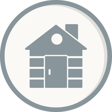 ev simgesi vektör illüstrasyonu