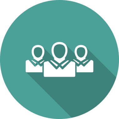 iş takımı simgesi vektör illüstrasyonu