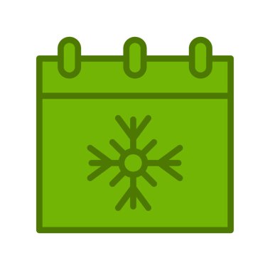 Takvim, planlayıcı. Basit resimleme