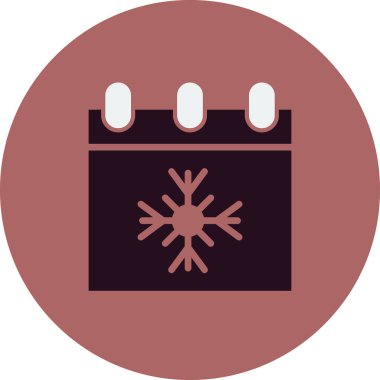 Takvim, planlayıcı. Basit resimleme