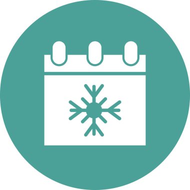 Takvim, planlayıcı. Basit resimleme