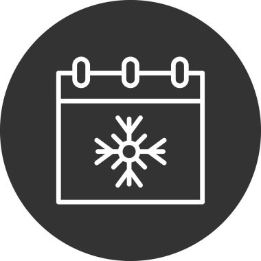 Takvim, planlayıcı. Basit resimleme