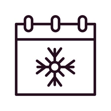 Takvim, planlayıcı. Basit resimleme