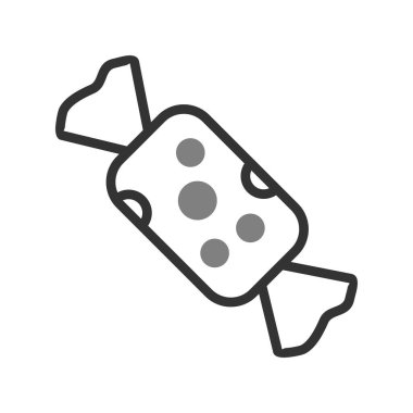 Şeker ikonu vektör illüstrasyon sanatı