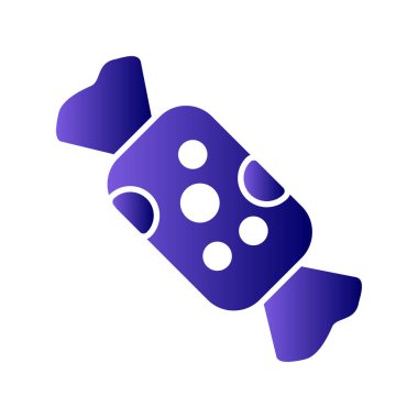 Şeker ikonu vektör illüstrasyon sanatı