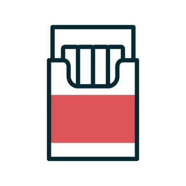 Sigara modern vektör simgesi