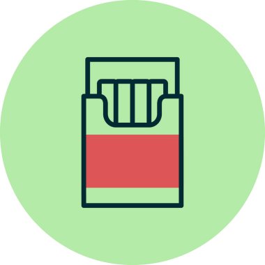 Sigara modern vektör simgesi