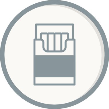 Sigara modern vektör simgesi