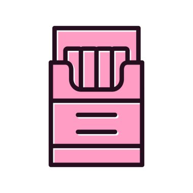 Sigara modern vektör simgesi