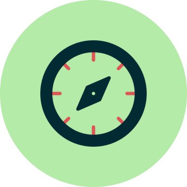 Pusula simgesi vektör resimlemesi