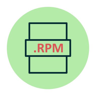 dosya biçimi simgesi, vektör illüstrasyonu basit tasarım