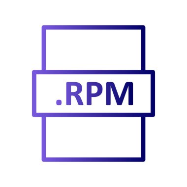 dosya biçimi simgesi, vektör illüstrasyonu basit tasarım