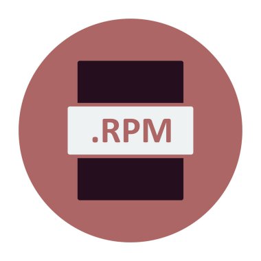 dosya biçimi simgesi, vektör illüstrasyonu basit tasarım