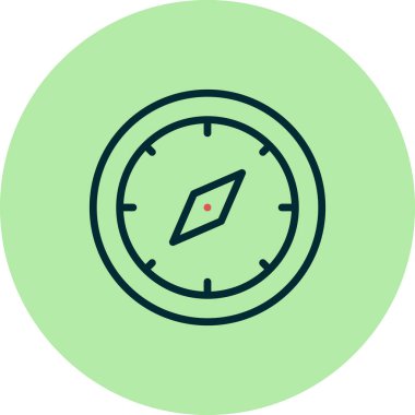 Pusula simgesi vektör resimlemesi