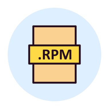 dosya biçimi simgesi, vektör illüstrasyonu basit tasarım