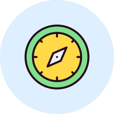 Pusula simgesi vektör resimlemesi