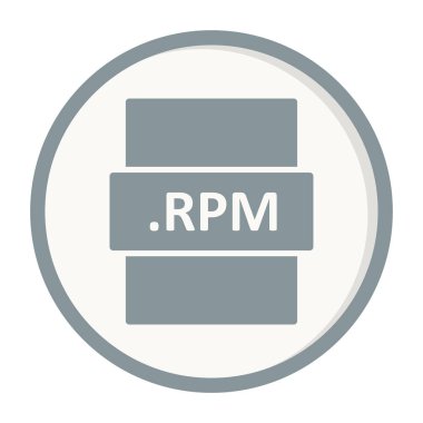 dosya biçimi simgesi, vektör illüstrasyonu basit tasarım