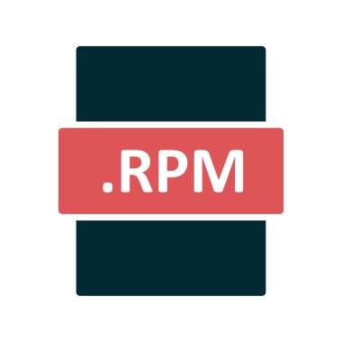 dosya biçimi simgesi, vektör illüstrasyonu basit tasarım