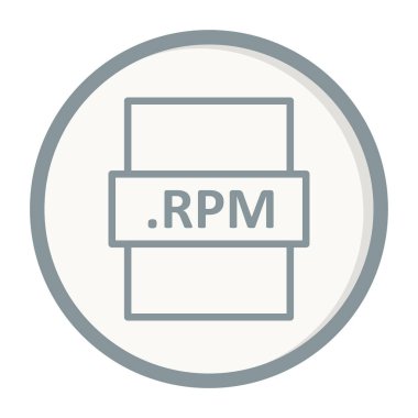 dosya biçimi simgesi, vektör illüstrasyonu basit tasarım