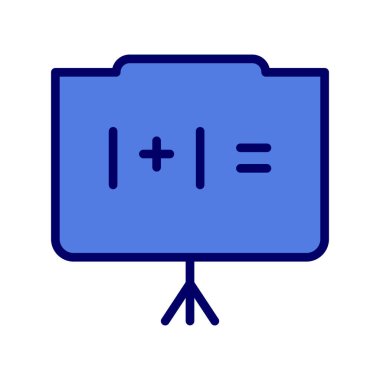 Tahta, simge, vektör illüstrasyonu