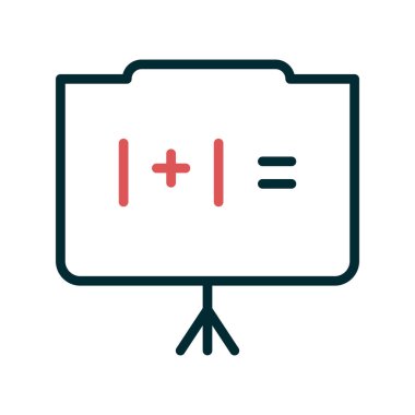 Tahta, simge, vektör illüstrasyonu