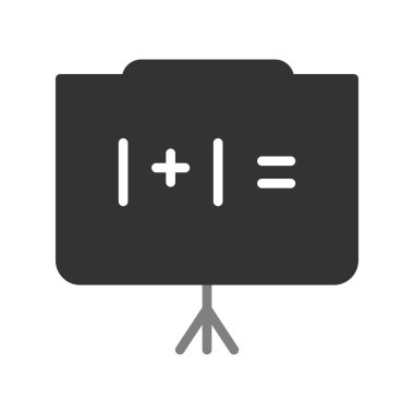 Tahta, simge, vektör illüstrasyonu