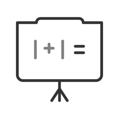 Tahta, simge, vektör illüstrasyonu