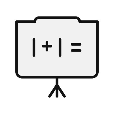 Tahta, simge, vektör illüstrasyonu