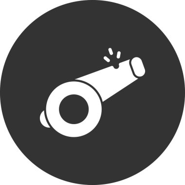 ıslık simgesi vektör illüstrasyonu