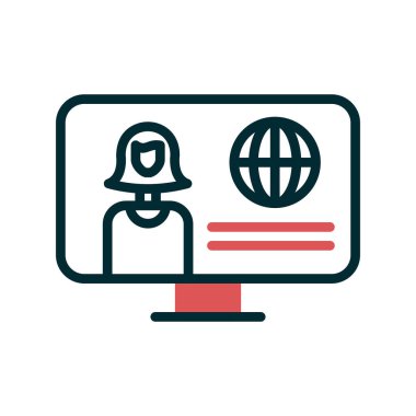 Flaş Haber simgesi, vektör illüstrasyonu 