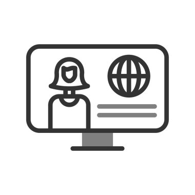 Flaş Haber simgesi, vektör illüstrasyonu 