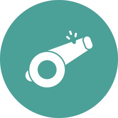 ıslık simgesi vektör illüstrasyonu