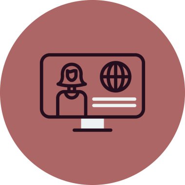 Flaş Haber simgesi, vektör illüstrasyonu 