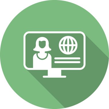 Flaş Haber simgesi, vektör illüstrasyonu 