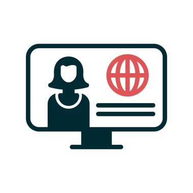 Flaş Haber simgesi, vektör illüstrasyonu 