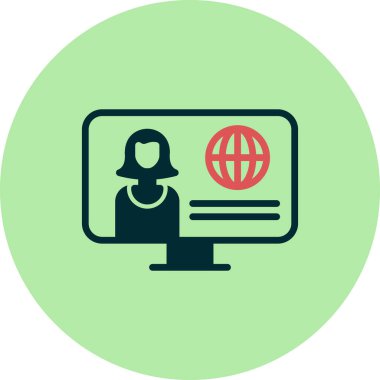 Flaş Haber simgesi, vektör illüstrasyonu 