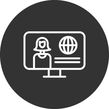 Flaş Haber simgesi, vektör illüstrasyonu 