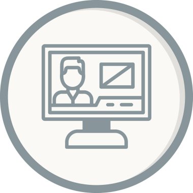 Flaş Haber simgesi, vektör illüstrasyonu 