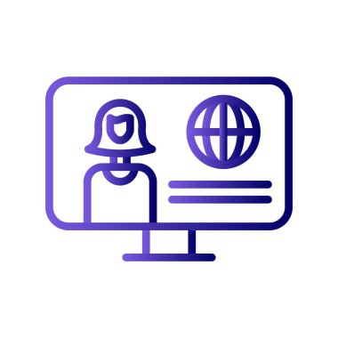 Flaş Haber simgesi, vektör illüstrasyonu 