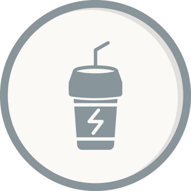 içecek simgesi, vektör illüstrasyonu 