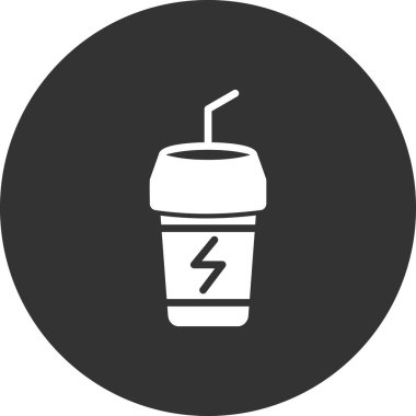 içecek simgesi, vektör illüstrasyonu 