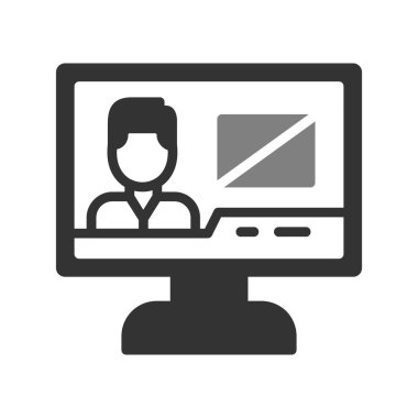 Flaş Haber simgesi, vektör illüstrasyonu 