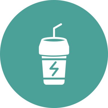 içecek simgesi, vektör illüstrasyonu 