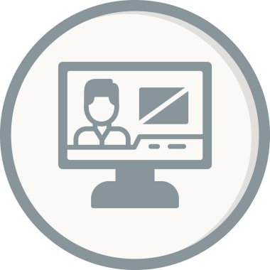 Flaş Haber simgesi, vektör illüstrasyonu 