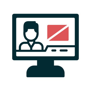 Flaş Haber simgesi, vektör illüstrasyonu 