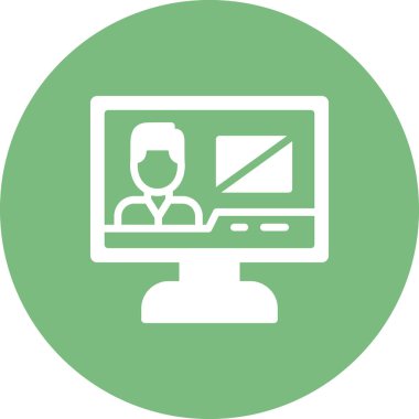 Flaş Haber simgesi, vektör illüstrasyonu 